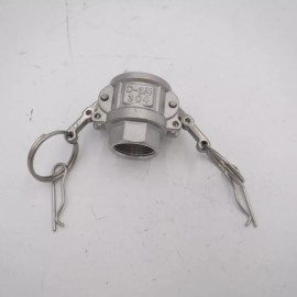 USA Sealing Type D 3/4" Stainless Steel 304 Camlock Cam & Groove 3/4" Female x 3/4" FNPT