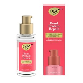 OGX, Serum BOND REPAIR All In One, 80% Cabello más Suave, Suero Capilar, Revitaliza el Cabello Dañado