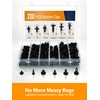 Mumicol Professional Clip Removal Pliers Set with 200PCS Push Pin