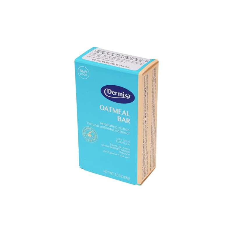 DERMISA BARRA DE JABON DE AVENA 85GR 3 PIEZAS