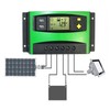 Solar Charge Controller LCD Display Timing Intelligent Automatic Solar Panel