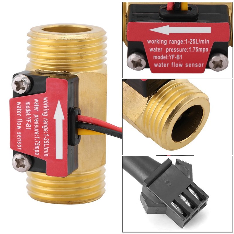 G1/2 Inch Electric Magnetic Flow Switch 2 Inch Flow Meter