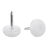 sourcing map Furniture Feet Nail Plastic Glide Nails Chair Table