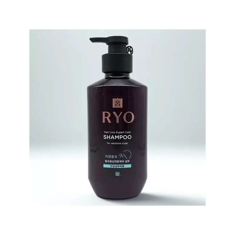 Ryo 려 자양윤모 9EX 민감성두피용 샴푸 400ml Rye Ja Yang