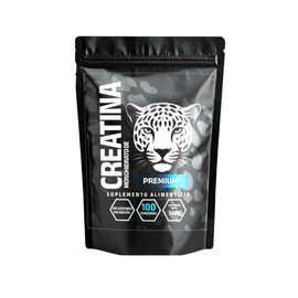Creatina Monohidratada Premium Ahau en polvo 500g-100 porciones de 5g, sin azucares ni grasas