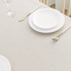 Waterproof Cotton Linen Tablecloths Rectangular for Dining Room, HADEEONG Rustic