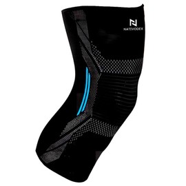 NativoDex Stabilisierende Kniebandage für Meniskus und Bänder, rutschfeste Kompressions-Kniebandage für Damen und Herren