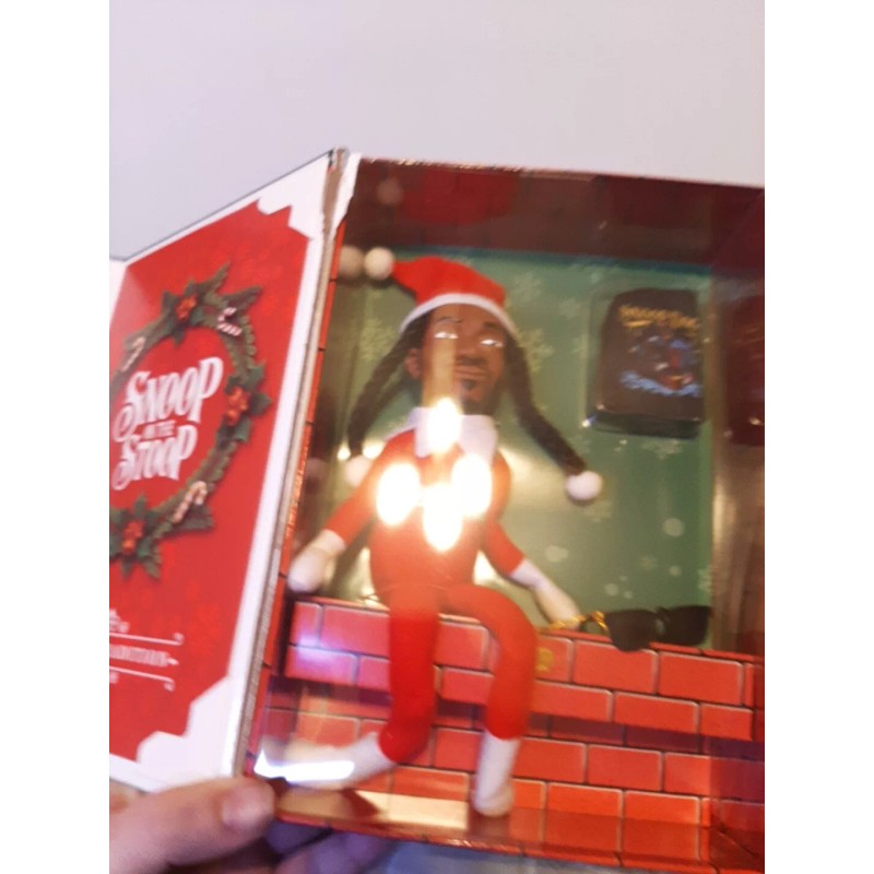 Snoop on the Stoop 12” Snoop Dogg Christmas Red Plush