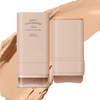 Foundation Stick with Brush, 2-in-1 Matte Cream Foundation, Waterproof and