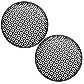 AERZETIX - C66078 Set of 2 Protective Nets for Speakers/Subwoofer Housing - Diameter 308 mm - Colour Black - Music Car Sound Speaker