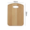 apollo THE HOUSEWARES BRAND Beechwood Chopping Board, Natural Wood, L