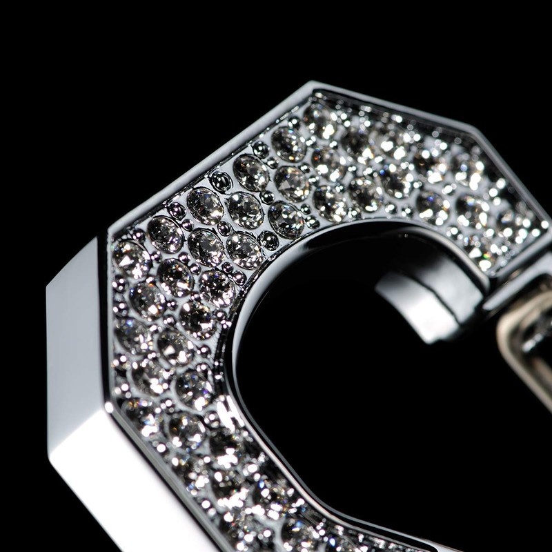 DAD Garson D.A.D Crystal S-Shaped Carabiner Hook Crystal SB185-01