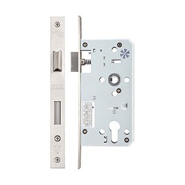 Euro DIN Case Sash Lock - 55mm - Radius Profile