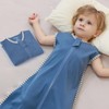 MIKAFEN Pack of 2 Baby Sleeping Bags Summer Sleeveless 0.5