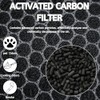 Nispira EverestAir-P EverestAir-RF 2-In-1 True HEPA Activated Carbon Filter Replacement