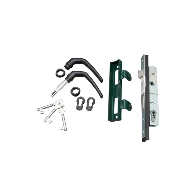 Rewwer-Tec Lock and Handle Set for Single and Double Door