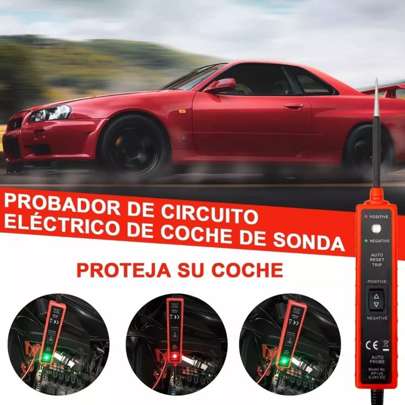SUPERVAKRNY Probador De Circuito Eléctrico Automotriz Em285