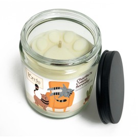 Becky Home 9 oz Pet Odor Eliminator for Home, Cotton Scented Candle, Cat Candle, Pet Odor Eliminator Candle, Dog Odor Eliminators for Home, Odor Eliminating Candle, Pet Safe Candles