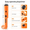 Dmyond Metal Detector Pinpointer, Professional Waterproof Handheld Pin Pointer Wand,