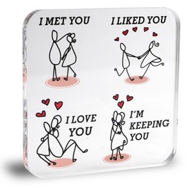 Romantic Valentine's Day Gifts for Him Her, Couple Gifts for Boyfriend Girlfriend, Christmas Gifts for Husband Wife, Ideal Love Gifts for Anniversary, Wedding, Birthday