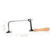 WOONEKY Woodworking Hacksaw Bow Jewelry Saw Bow Lightweight Compact for