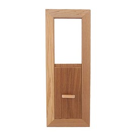 Wooden Sauna Room Air Vent, Ventilation Panel Slab Grille for Steam Room or Home Spa, Wood Air Vent for Indoor Sauna or Humid Environment