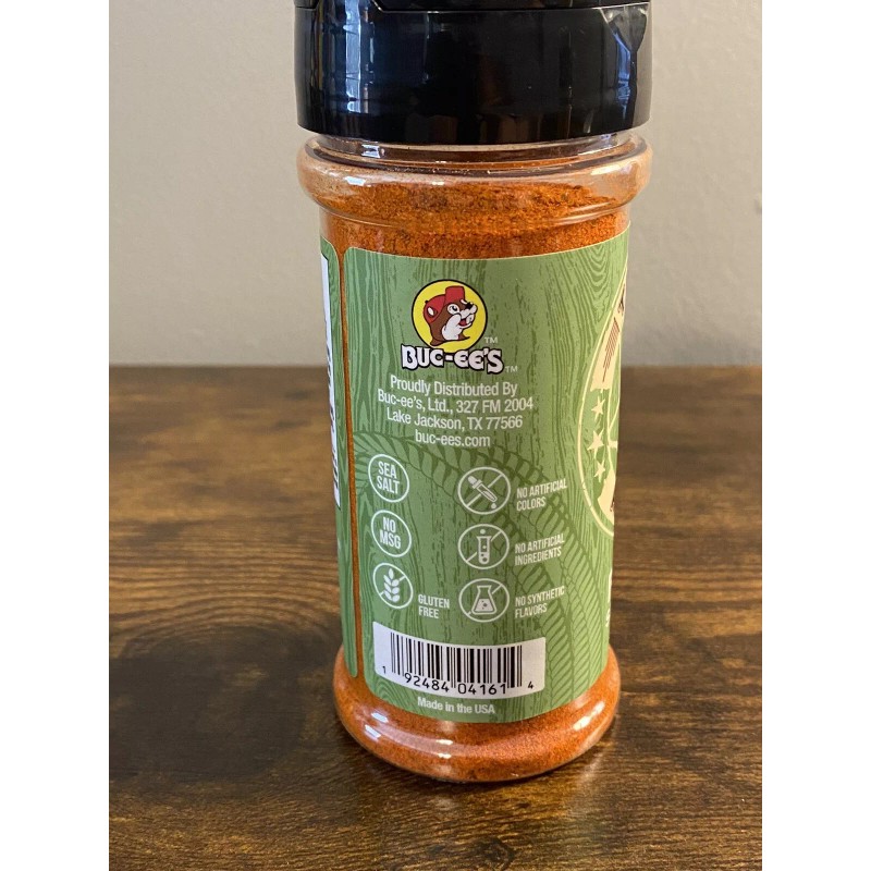 Buc-ee's Bucees Texas Round Up Fajita Seasoning 5 Oz Shaker