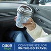 Dixie To Go Paper Coffee Cups With Lids, 12 oz,