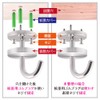 AllBright Ceiling Hooks, Hanging Hooks, Hanging, Fixed, Ceiling, Walls, Wall