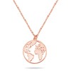 NUOLI® Women’s Globe Necklace - 45 cm - 925 Sterling