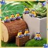 GGSTDDUP 70 Pcs Mini Resin Cheer Ducks, Cheer Team Gifts