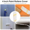 DOITOOL 10pcs Paint Roller Nap Rollers for Walls Cabinets High-Durability