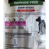 Dentleys`s Rawhide-Free Chew Sticks with Real Bully Highly Digestible 5-6