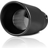 Mupera Adjustable 1.5"-2.5" Exhaust Tip - Professional Black Exhaust Tips,