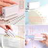 Forahome Loose Leaf Punch, 6 Holes, A5/B5/A4 Compatible, Compact, Easy