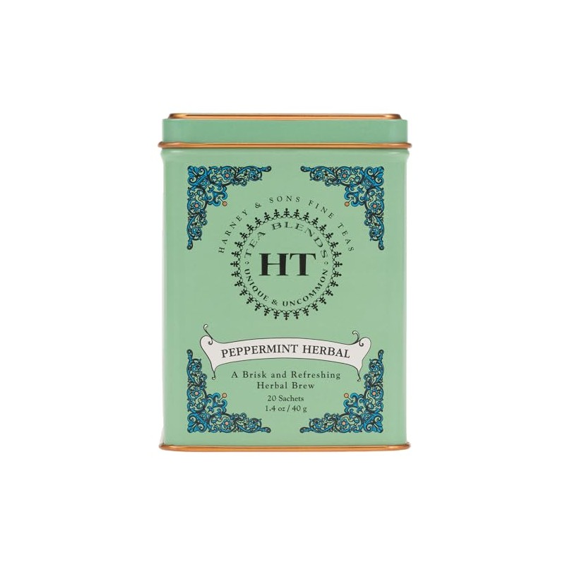 Harney & Sons Peppermint Herbal Tin, 20 Count