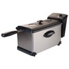 Professional Series 3 Lt Deep Fryer with Enamel Pot, Stainless