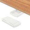 PATIKIL Under Desk Drawer, 2 Pcs Under Table Storage Self-Adhesive