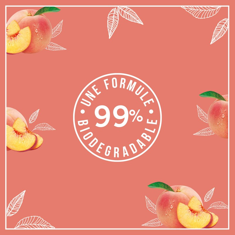 Le Petit Marseillais Extra-Genle Shower Gel Organic White Peach Organic