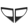 2Pcs Inner Door Speaker Trim Carbon Fiber Cover Left Right