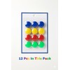 Fridge Magnets Strong Magnetic Buttons for Refrigerator 12Pcs
