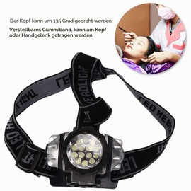 Sonew Headlamp LED Tattoo Lamp Adjustable Beauty Accessories for Makeup Work Lamp 3 Lighting Modes Tattoo Work Lamp for Camping Hiking Outdoor
