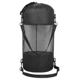 peyotaspace Waterproof Boat Trash Can, Boat Trash Bag Holder Washable Mesh, Reusable Fast Cleaning Pontoon Boat Accessories, Marine Boat Garbage Can for Fishing, Sandbar, or Camping