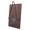 Motorcycle Helmet Rack with Jacket Hook Wood and Iron Wall