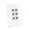 diyTech Premium 6 Speaker Wall Plate, Supports 6 Speaker Configurations,