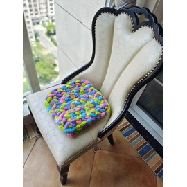 DDL&HEXI 2 Park Super Chenille Chunky Yarn,Blanket Making Kit,Jumbo Knitting Yarn 2x8oz 226g per Bag (208)