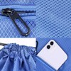 Drawstring Bags PE Gym Backpack Unisex String Bag with Zipped