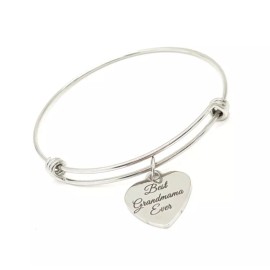 JKCE Designs Grandmama Gift, Best Grandmama Ever Bracelet, Grandmama Christmas Gift