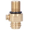 M18x1.5 Thread CO2 Tank Brass Pin Valve Adapter Replacement for