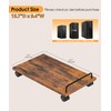 Akxomel Mobile CPU Stand, Computer Tower Stand with 4 Caster